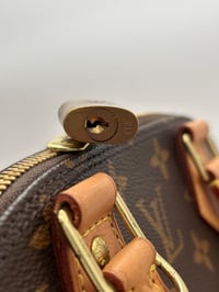 Image 17 of Louis Vuitton Alma BB Monogram Canvas Top Handle Crossbody Bag
