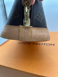 Image 8 of Louis Vuitton Alma BB Monogram Canvas Top Handle Crossbody Bag