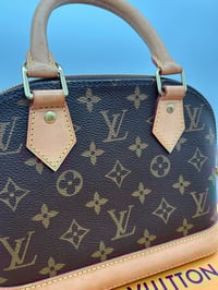 Image 2 of Louis Vuitton Alma BB Monogram Canvas Top Handle Crossbody Bag