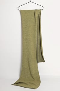 Image 3 of baby alpaca fine wide scarf _ spring