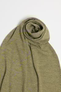 Image 1 of baby alpaca fine wide scarf _ spring