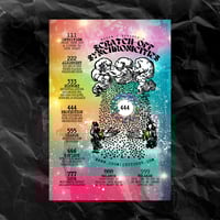 Image 2 of SCRATCH-OFF FORTUNE CARD: "SYNCHRONICITES"