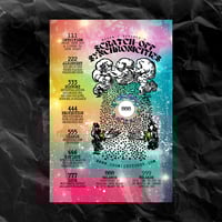 Image 3 of SCRATCH-OFF FORTUNE CARD: "SYNCHRONICITES"