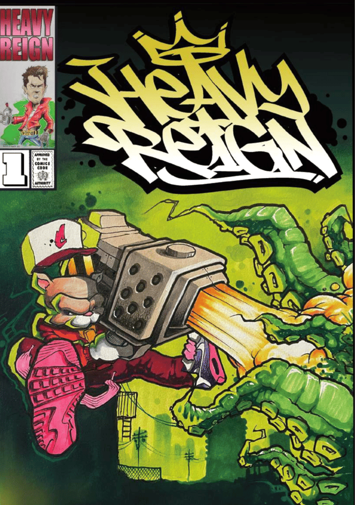 Image of HEAVY REIGN CREW mini-magazine 
