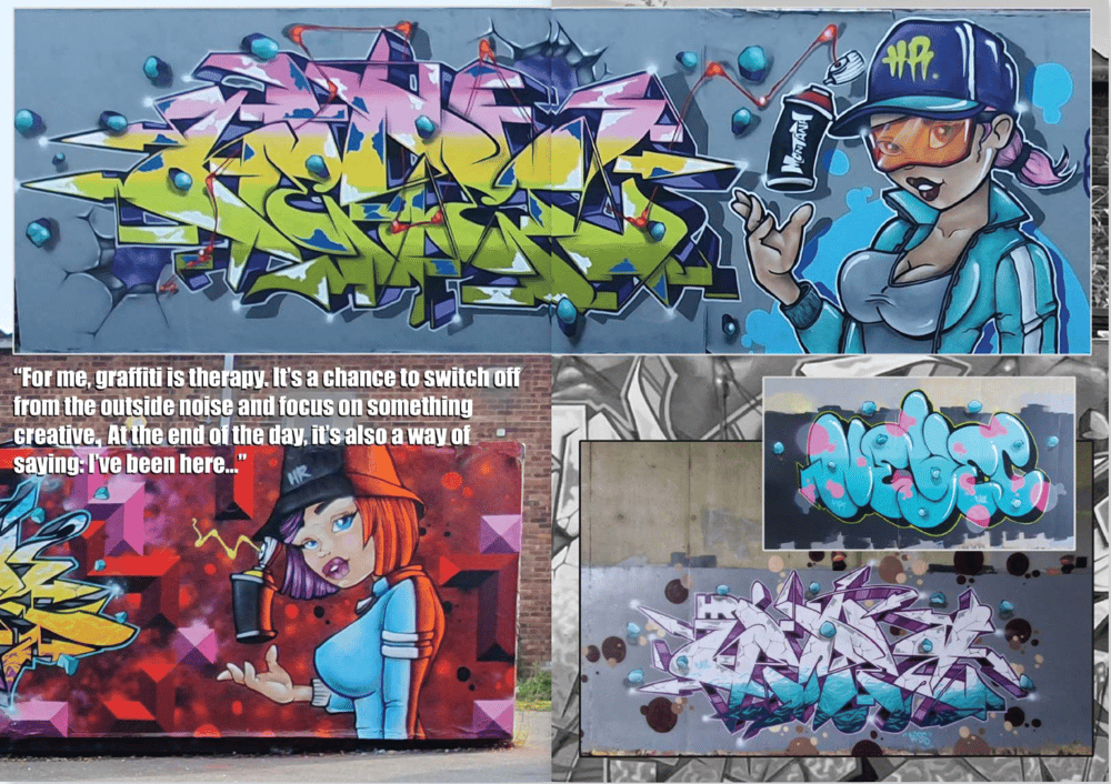 Image of HEAVY REIGN CREW mini-magazine 