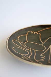 Image 4 of Assiette céramique émaillée 1/3