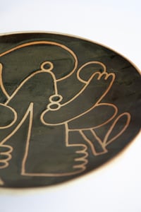 Image 2 of Assiette céramique émaillée 1/3