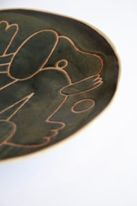 Image 2 of Assiette céramique émaillée 2/3