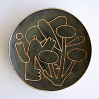 Image 1 of Assiette céramique émaillée 3/3