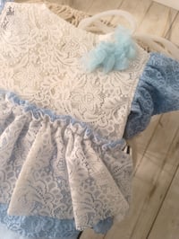 Image 5 of Photo prop | Baby dress for photo shoots | Nella | age 12-18 months | blue