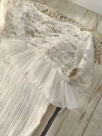 Image 5 of Sitter girls bodysuit - Lara | white | 9-12 months | cake smash