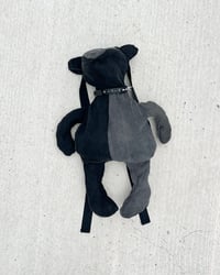 OS17O 006 - Mochila Osito Jeans Gris Negro