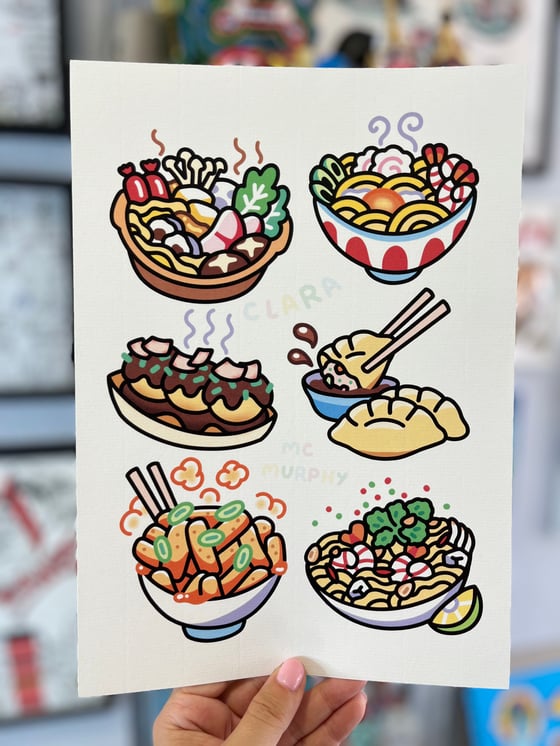 Image of Foodie print