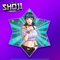 Image 2 of Goth Girl Enamel Pin (Pre-Order)