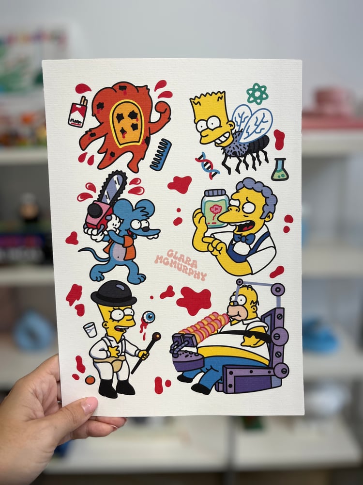 Image of Simpson print