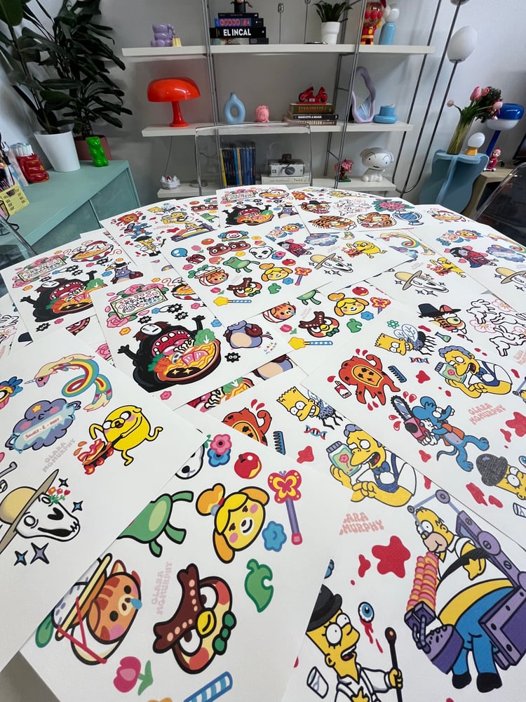 Image of Simpson print