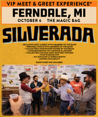 Ferndale, MI / The Magic Bag (October 6) VIP MEET & GREET PASS