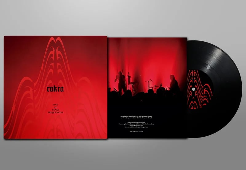 RAKTA - LIVE AT NOVAS FREQUÊNCIAS - LP | LIMITED | CD | TAPE