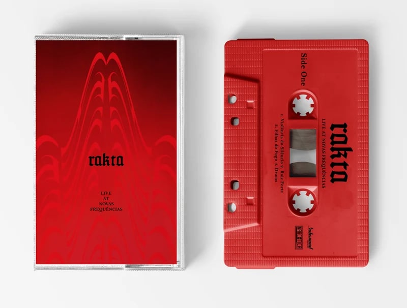 RAKTA - LIVE AT NOVAS FREQUÊNCIAS - LP | LIMITED | CD | TAPE