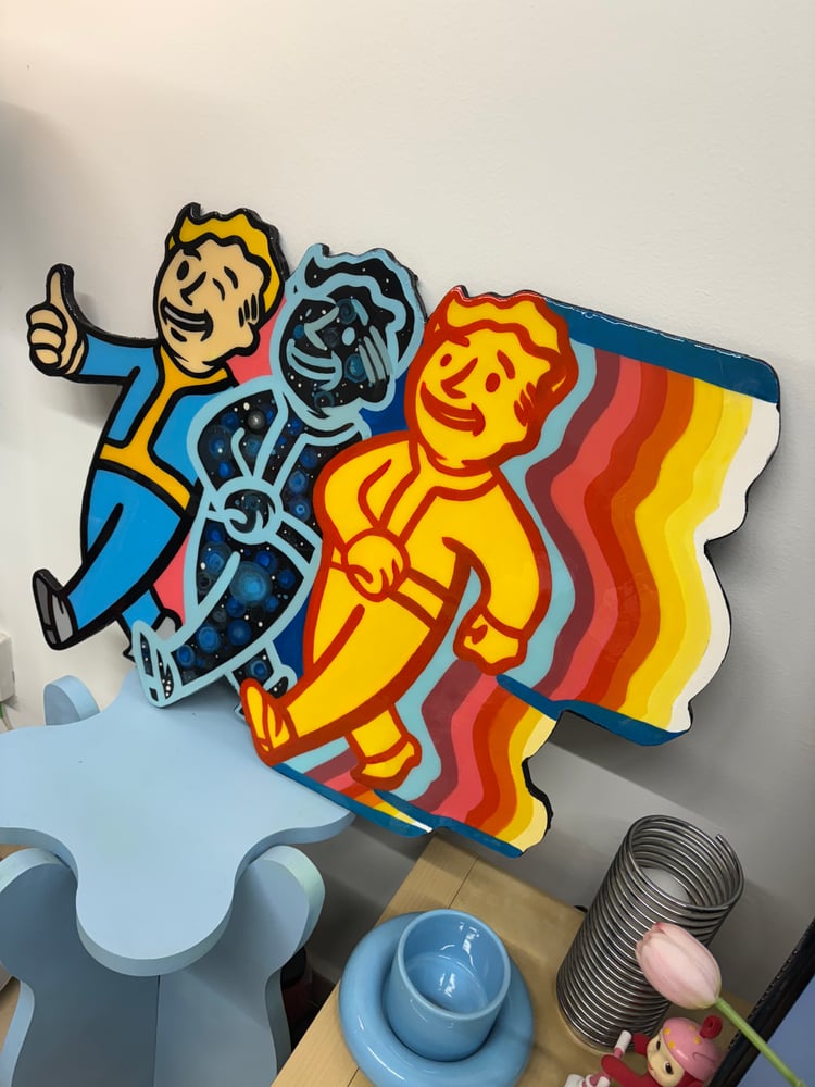 Image of wood handmade Fallout custom
