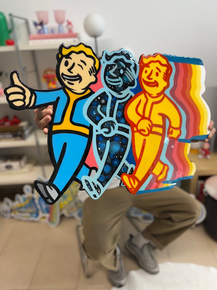 Image of wood handmade Fallout custom