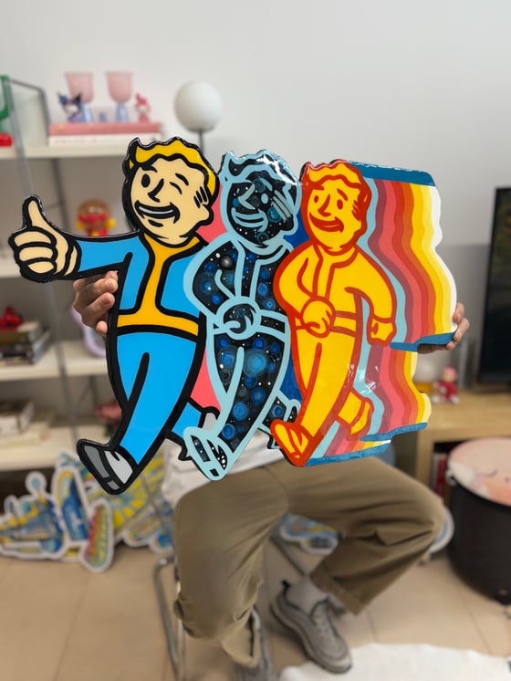 Image of wood handmade Fallout custom