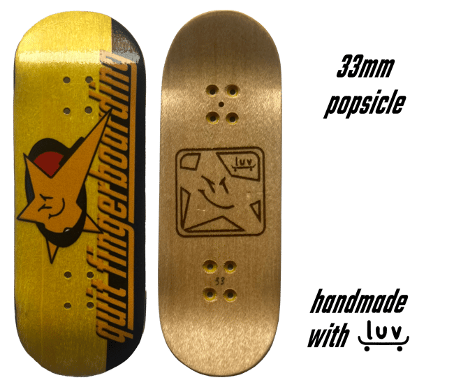 Fingerboard 33mm Popsicle Logo