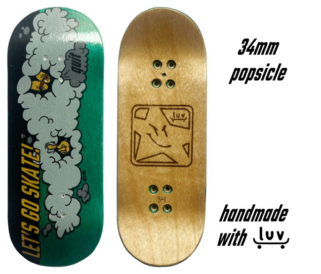 Fingerboard 34mm Popsicle Smoke