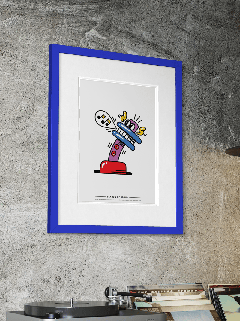 Sound of Freedom Beacon of Sound Lithograph