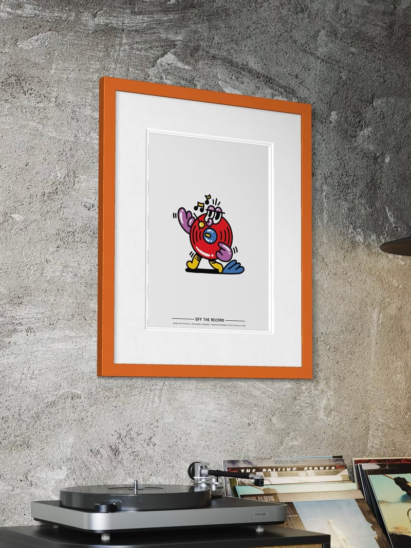 Sound of Freedom Off the Record Lithograph