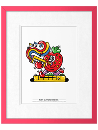 Image 3 of Sound of Freedom Ruby Slippers Forever Lithograph