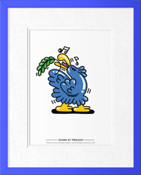 Image 3 of Sound of Freedom Liverbird Lithograph