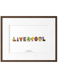 Image 3 of Liverpool Typeface Lithograph