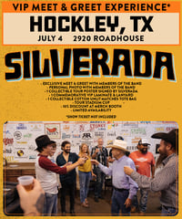 Hockley, TX / 2920 Roadhouse (July 4) VIP MEET & GREET PASS