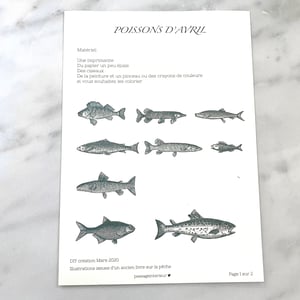 Image of POISSONS D'AVRIL