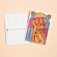 Image 3 of Postcard MUSES LAMENT