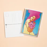 Image 3 of Postcard LOTUS CHILD