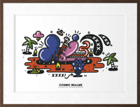Image 3 of Cosmic Realms Collection Fine Art Print 