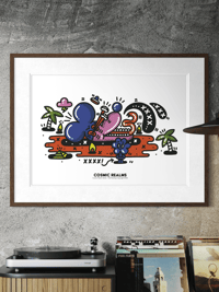 Image 1 of Cosmic Realms Collection Fine Art Print 