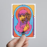 Image 1 of Postcard PEEK-A-BOO