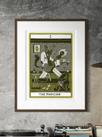 Image 1 of The Magician Tarot Screen Print