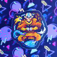 Image 2 of Air Bending Sticker Set