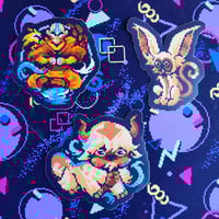 Image 1 of Air Bending Sticker Set