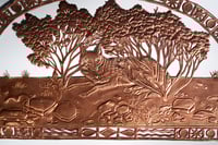 Image 3 of Coyote Lives Copper Cut-Out