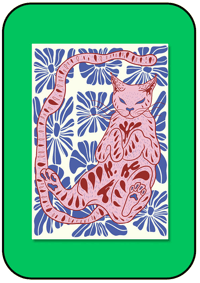 Print - Cool Cat