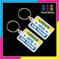 Image 3 of LEEDS UNITED FLAG KEYRING