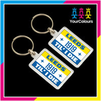 Image 5 of LEEDS UNITED FLAG KEYRING