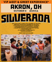 Akron, OH / Musica (October 8) VIP MEET & GREET PASS