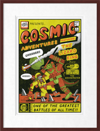 Image 3 of Astral Comics Astral Adventures 1st Edition Screen Print 