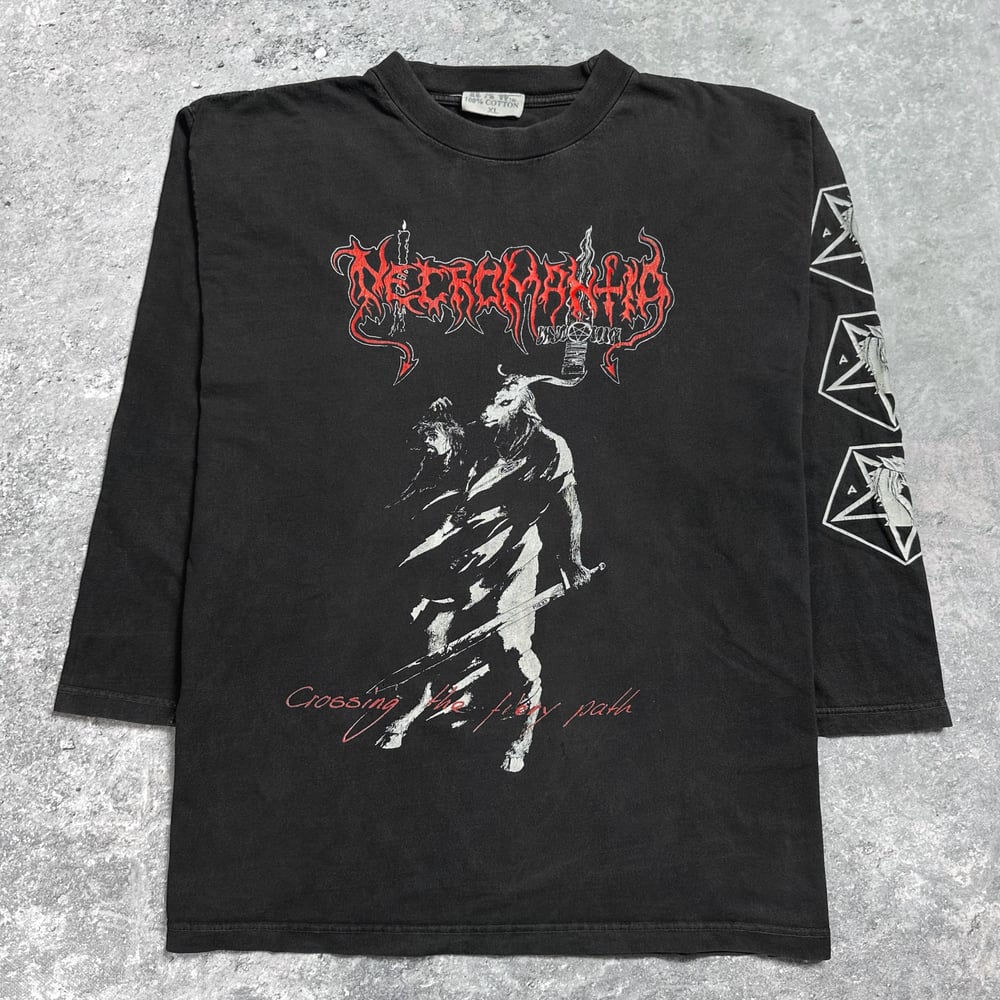 *Rare* Necromania 1993 ‘Crossing The Fiery Path’ Longsleeve Shirt